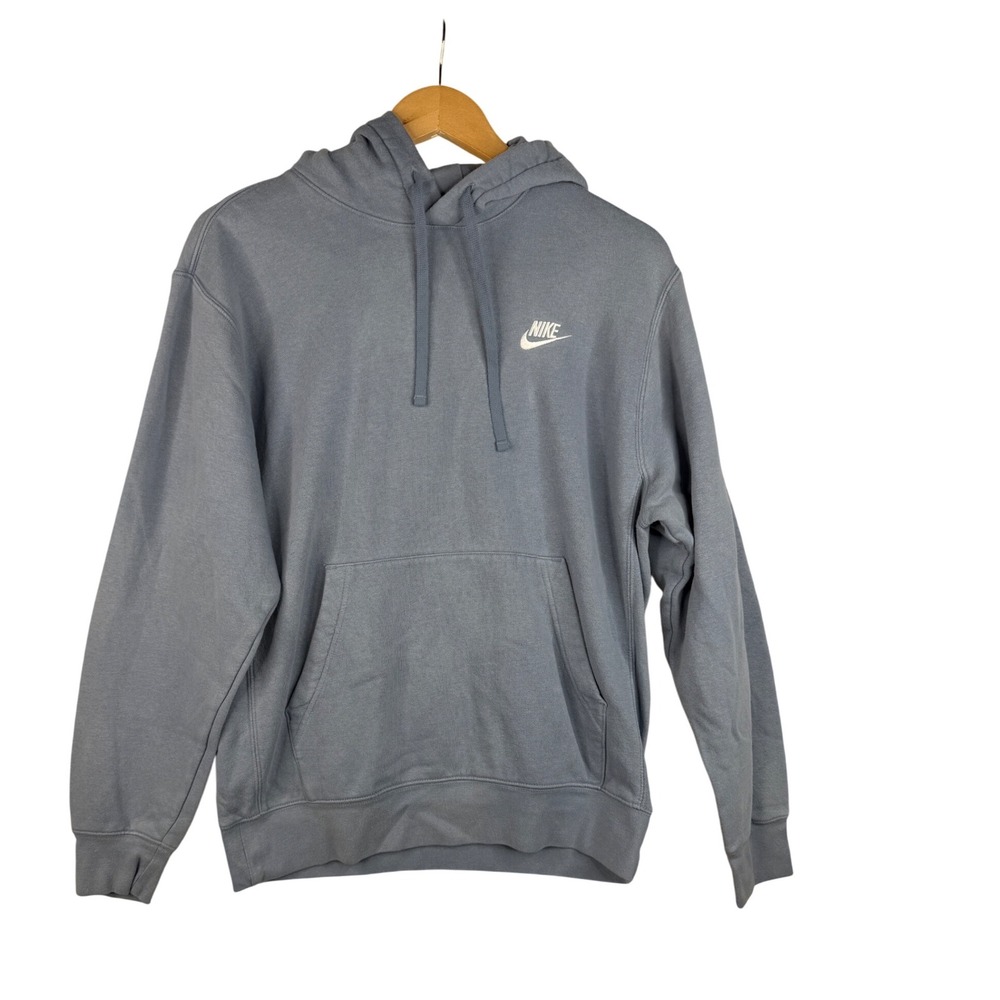 Nike Hooded Pullover Sweater size Small Light Blue/Gray